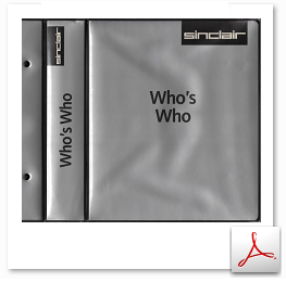 Who's who at Sinclair company directory 1984